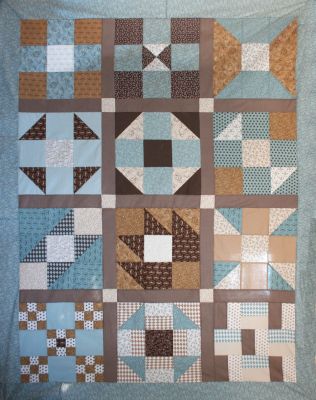 Purely Nine 2011 BOM Quilt Exclusively Designed by BOMquilts.com